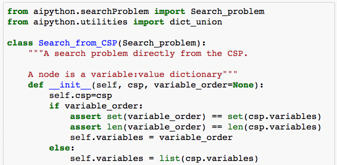 Jupyter Notebook showing code